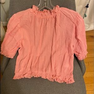 Heart & Hips juniors pink top size SM